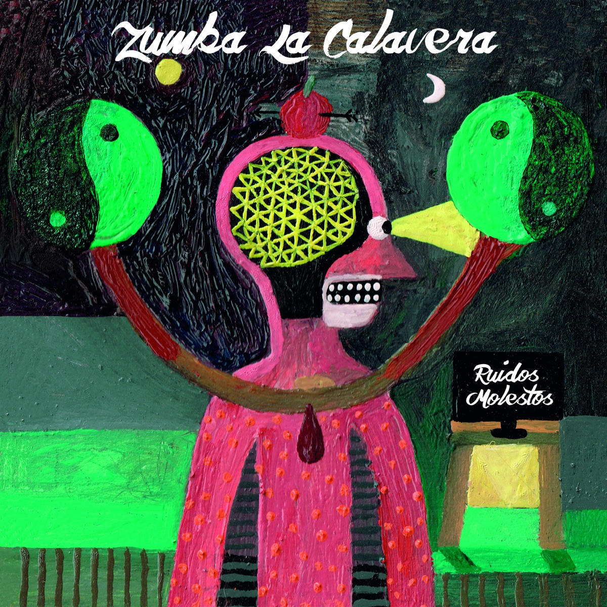 Portada oficial del EP Ruidos Molestos de Zumba la Calavera
